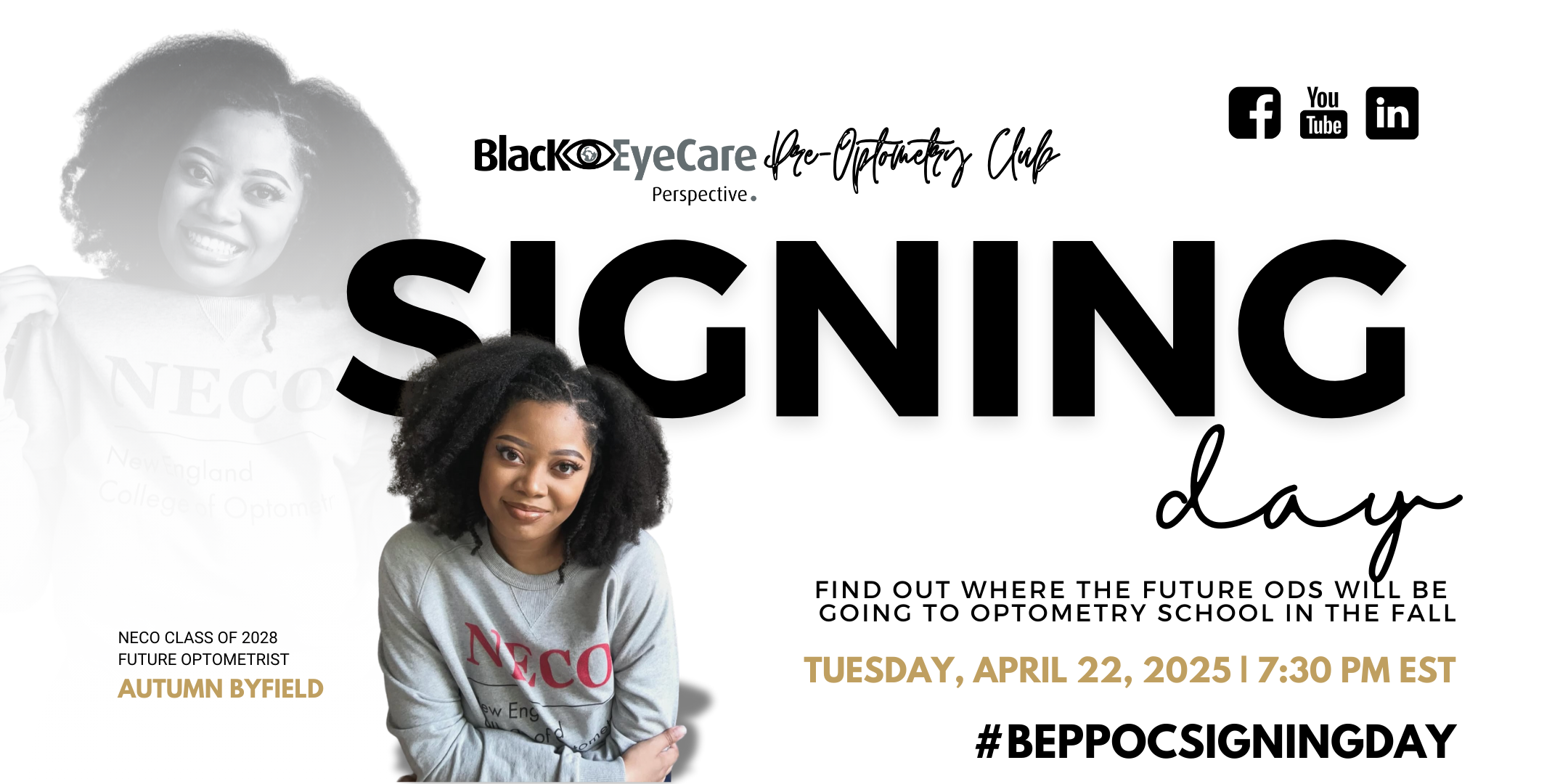 BEPPOC optometrist signing day